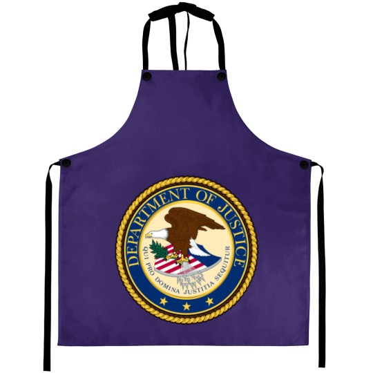 Discover DEPT. OF JUSTICE Aprons