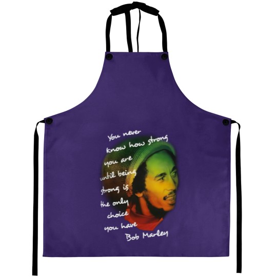 Discover Bob Marley Aprons