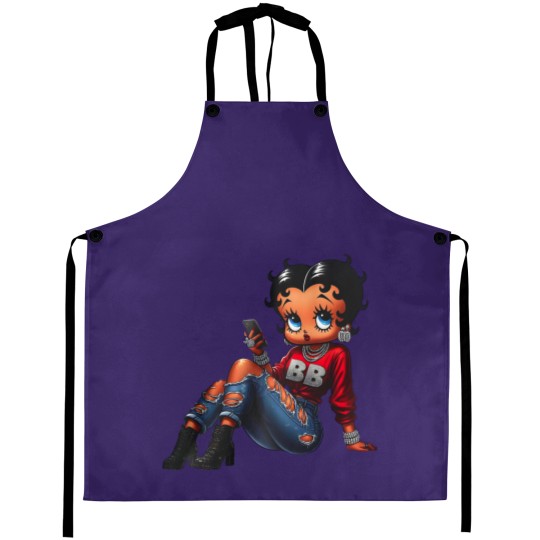 Discover Betty Boop Streetwear Kitchen Aprons