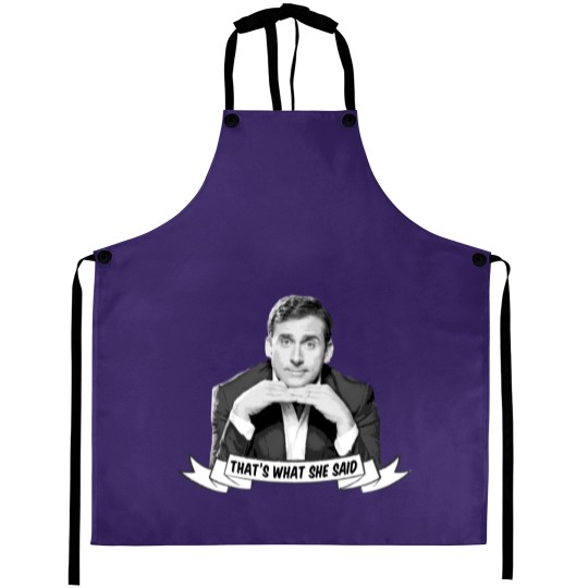 Discover That's what she said Aprons | Michael Scott Aprons | The Office