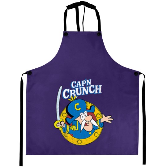 Discover Vintage Crunch Cereal Aprons Aprons