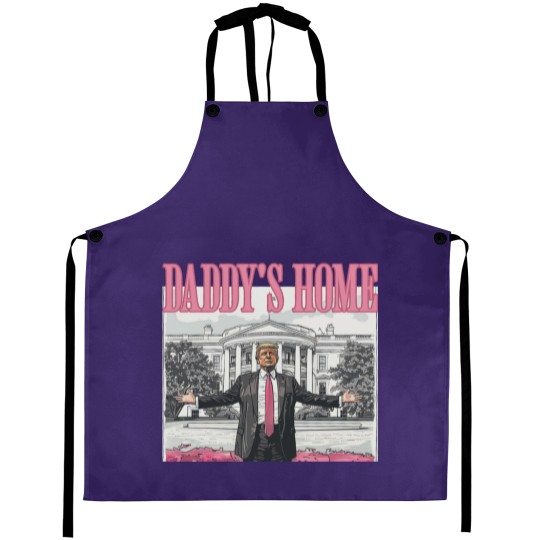 Discover Daddys Home Trump 2024 Aprons
