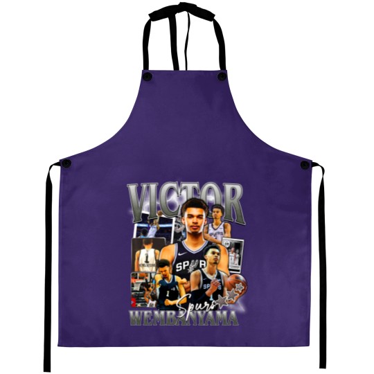 Discover Victor Wembanyama San Antonio Basketball Aprons