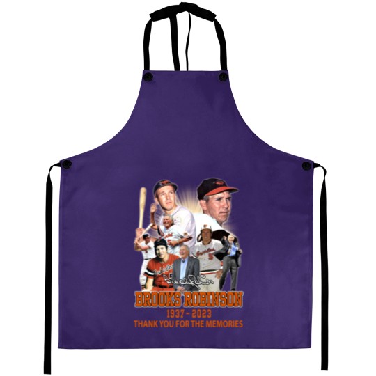 Discover Signature Brooks Robinson 1937-2023 Thank You Aprons