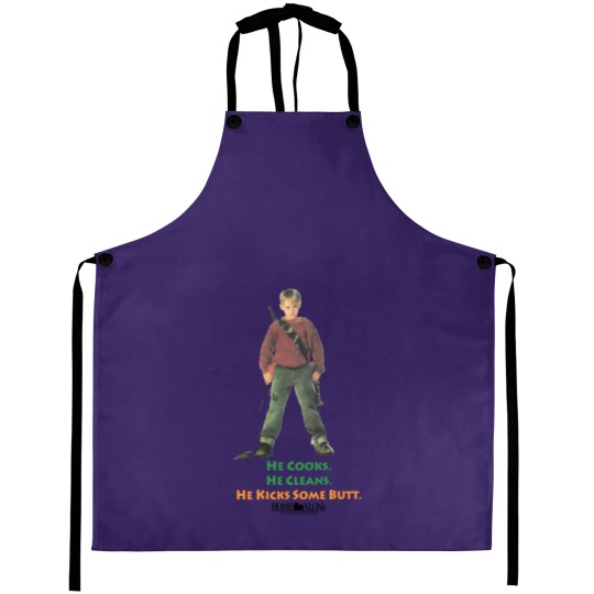 Discover Vintage 1991 home alone movie promo Aprons