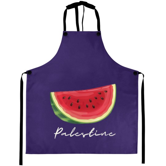Discover Palestine Watermelon Aprons, Palestine Flag Aprons
