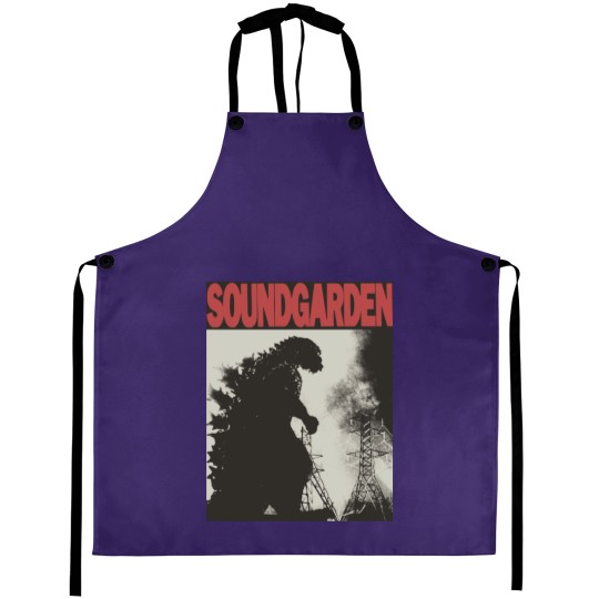 Discover Vintage Soundgarden Aprons - Rock Music Aprons - Chris Cornell