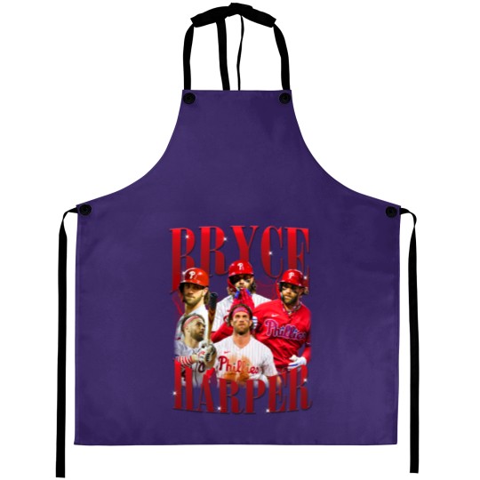 Discover BRYCE HARPER Vintage Aprons, Bryce Harper Homage Aprons