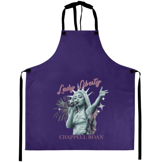 Discover Chappell Roan Aprons | Gov Ball Lady Liberty | Statue of Liberty Drag