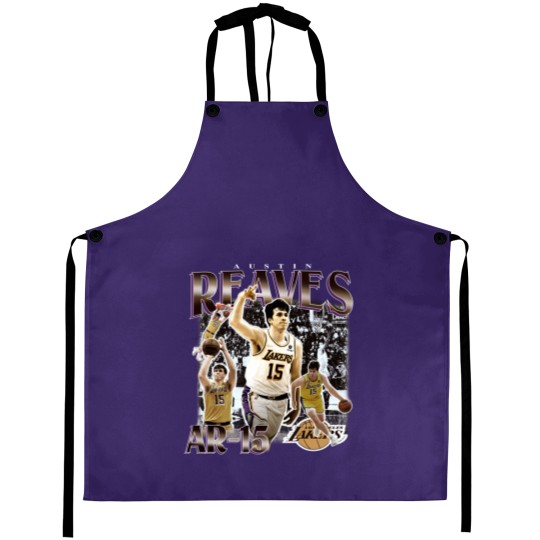 Discover Vintage 90s Graphic Style Austin Reaves Aprons