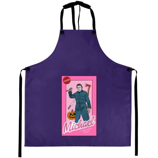 Discover Michael Myers  Aprons Horror Valentine's Day Gifts