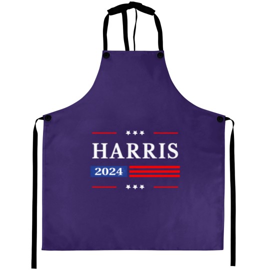 Discover Kamala Harris 2024 Aprons, Kamala Harris  President 2024 Aprons