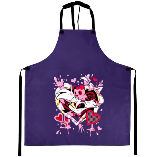 Discover Hazbin Hotel Angel Dust Aprons