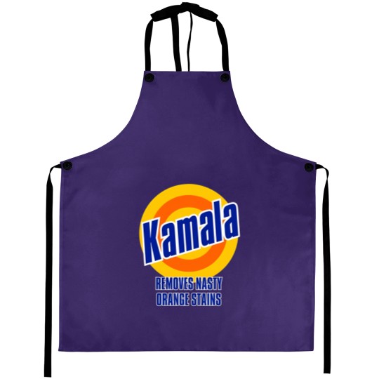 Discover Kamala "Removes Nasty Orange Stains" DTG 190gsm Men's Aprons
