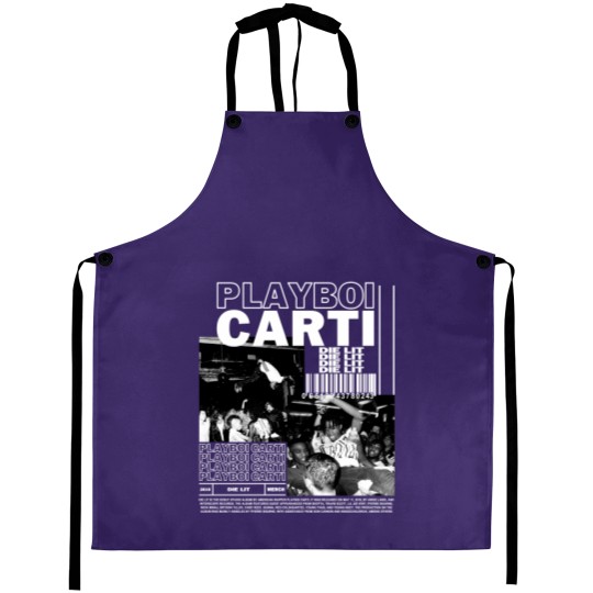 Discover Vintage Playboi Carti Aprons, Playboi Carti merch