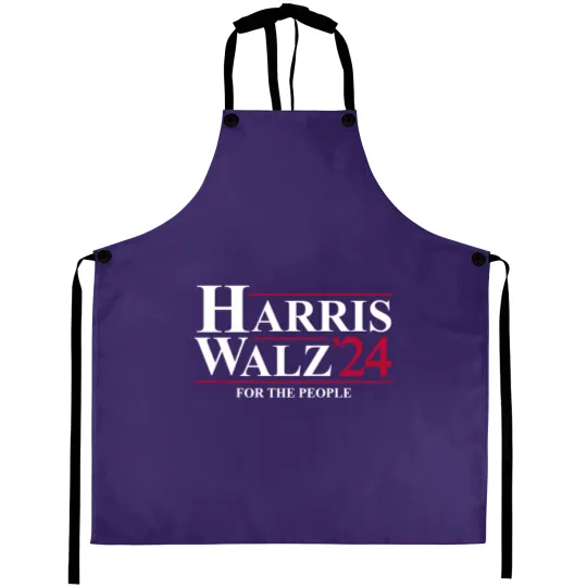 Discover Harris Walz Aprons President Kamala Harris 2024 Aprons