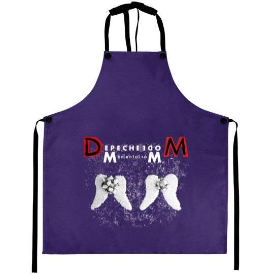 Discover Depeche Mode Memento Mori Album Aprons, Depeche Mode 2023 Tour, Depeche Mode Merch Aprons, Depeche Mode Rock Band Aprons