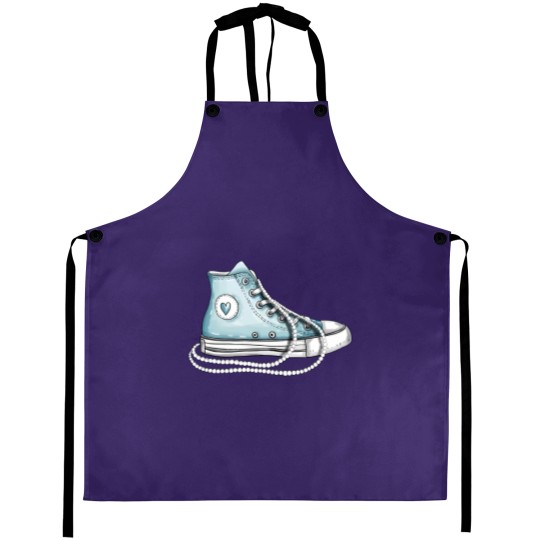 Discover Chuck and Pearls Aprons, Kamala Harris Aprons, Kamala For The People
