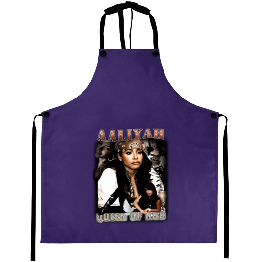 Discover Aaliyah Queen Of R&B Aprons
