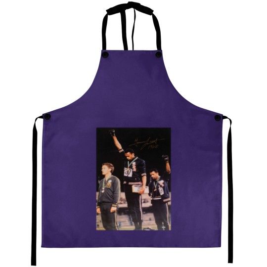 Discover Tommie Smith and John Carlos Essential Aprons