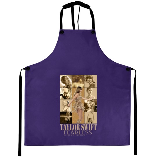 Discover Vintage 90s Style Taylor Fearless Aprons, Bootleg Aprons, Trendy Aprons