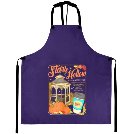 Discover Stars Hollow Connecticut Color Apron - Gilmore Girls Theme