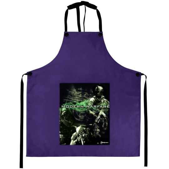 Discover 2009 Call of Duty Modern Warfare 2 IW Promo Vintage Y2K Aprons