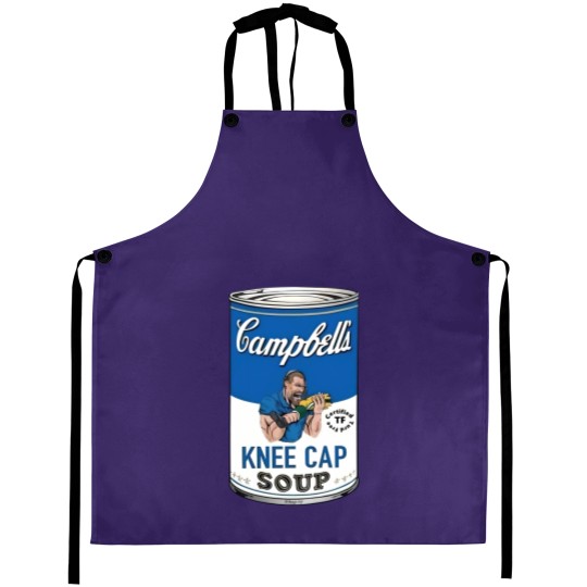 Discover Dan Campbell's Kneecap Soup Graphic Aprons, Dan Campbell Aprons