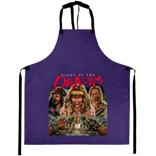 Discover Night Of The Demons Classic Aprons