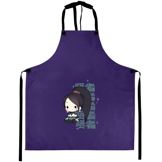 Discover Sage Valorant Apron - Cute Chibi Agent Gift for Gamers