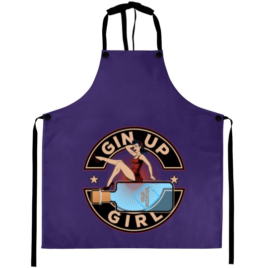 Discover Rockabilly Style Pin Up Girl Aprons