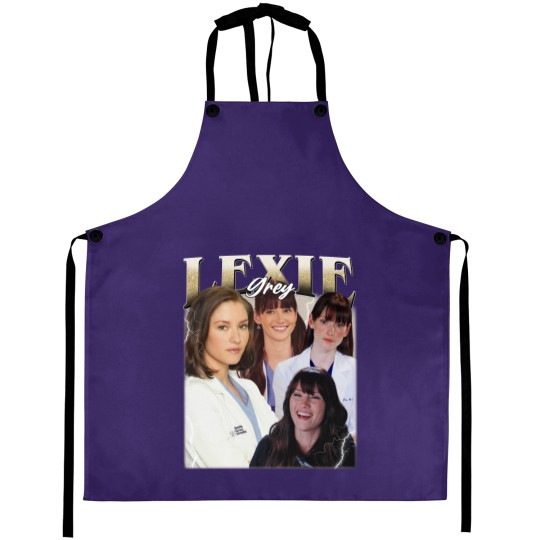Discover Lexie Grey Vintage Aprons, Gift For Woman and Man Unisex Aprons