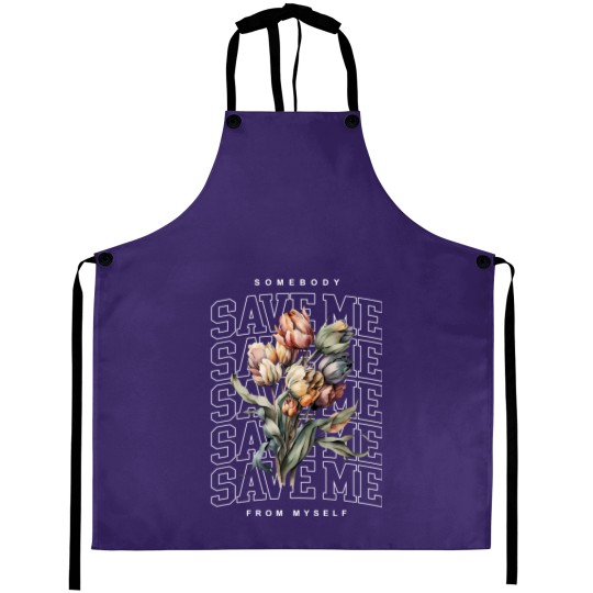 Discover Jelly Roll Aprons Somebody Save Me Aprons,  Jelly Roll Concert Aprons