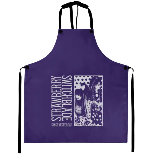 Discover Strawberry Switchblade Aprons 80s Vintage Best Gift Aprons