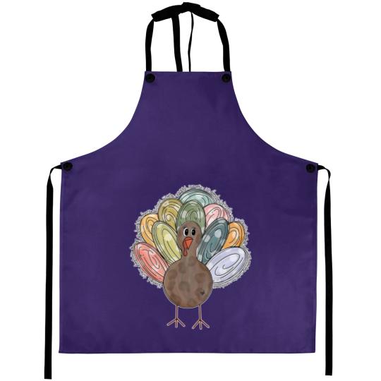 Discover Cute Turkey Fall Thanksgiving Aprons, Thanksgiving Family