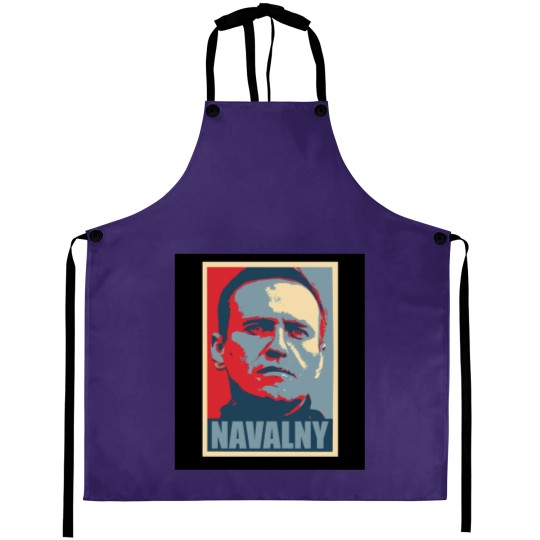 Discover Alexei Navalny Graphic Aprons, Alexei Navalny 1976-2024 Aprons