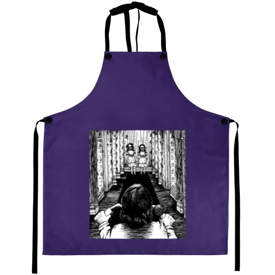 Discover Danny Torrence And The Grady Twins 1 Aprons