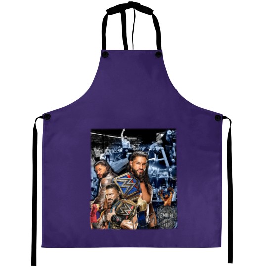 Discover Vintage Roman Reigns Bootleg Style Aprons, Roman Reigns