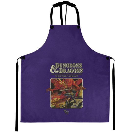 Discover Vintage Dungeons and Dragons Apron