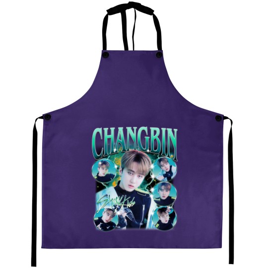 Discover Exclusive Stray Kids Changbin Bootleg Aprons