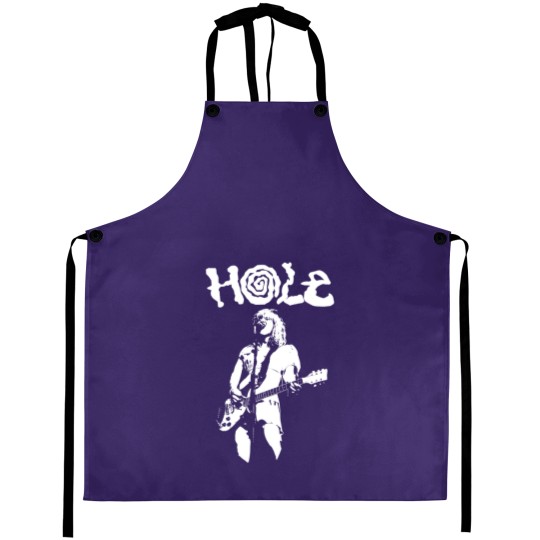 Discover Limited Hole Band Unisex Heavy Cotton Aprons