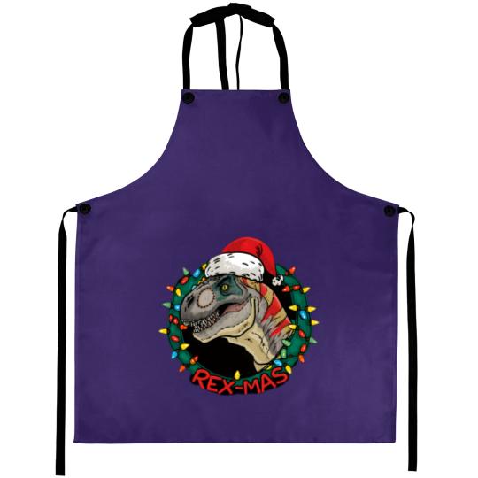 Discover Rexmas Christmas Aprons
