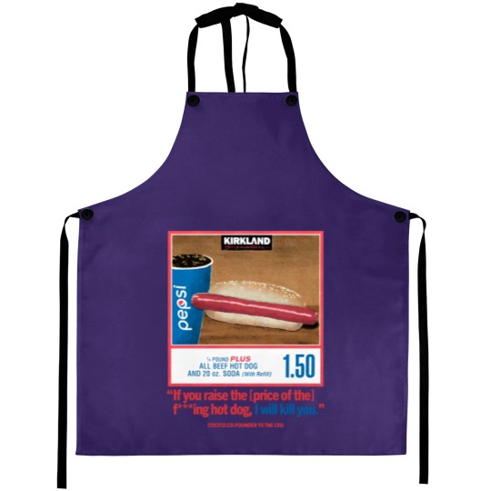 Discover Costco Hot Dog & Soda Combo Aprons