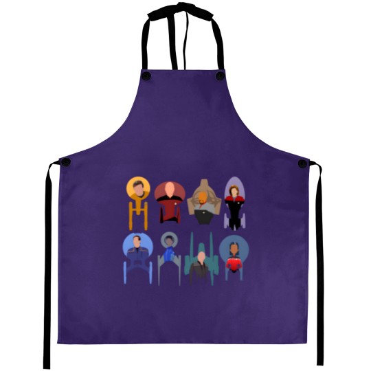 Discover Trek ships & captains 2020 Aprons