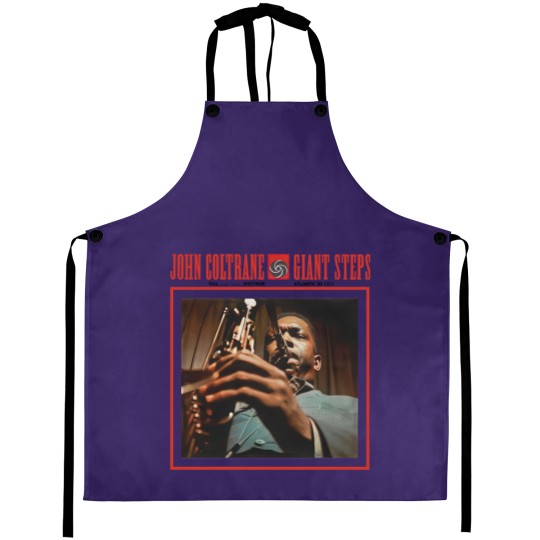 Discover Men's Cotton Crew Aprons John Coltrane Giant Steps