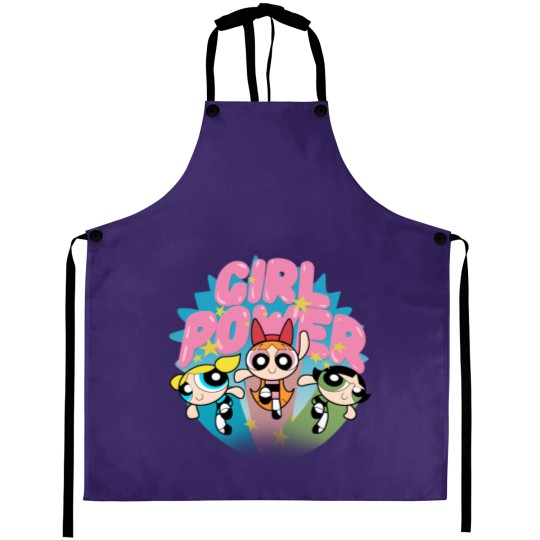 Discover Powerpuff Girls Aprons, Girl Power Aprons