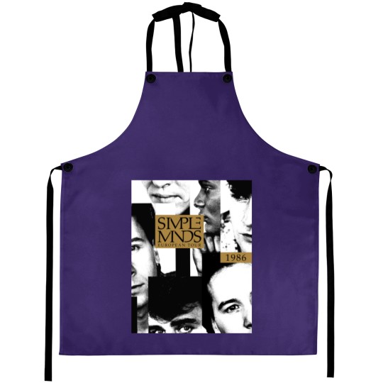 Discover Simple Minds - Once Upon A Time European Tour 1986 Aprons