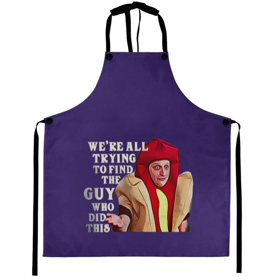 Discover I Think You Should Leave Tim Robinson Hot Dog Aprons, ITYSL Hot Dog Suit Aprons