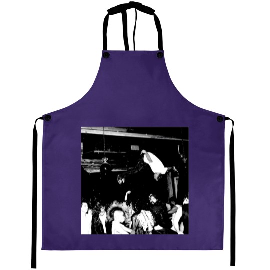 Discover PlayBoi Carti "Die Lit" Black Aprons - Vintage Hip-Hop Streetwear Aprons