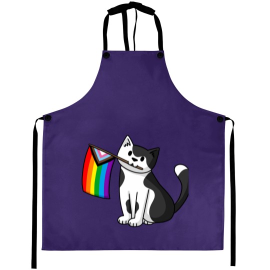 Discover Progress Pride  Pride Cat Aprons